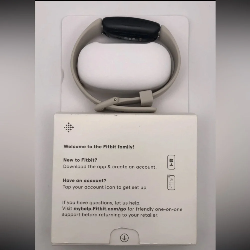 Fitbit Inspire 2 Fitness Tracker - Black and Cream